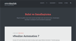 Desktop Screenshot of emrebozlak.com